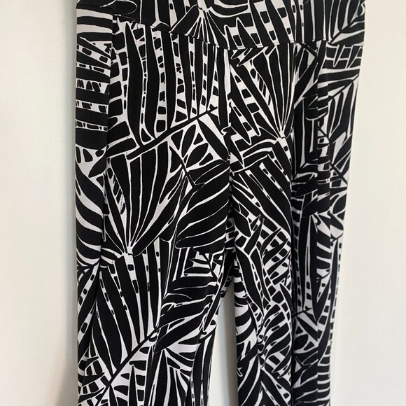 Renuar Jersey Knit Wide Split-Leg Pants Beach Summer Vacation Wear‎ Size Small - Picture 3 of 7